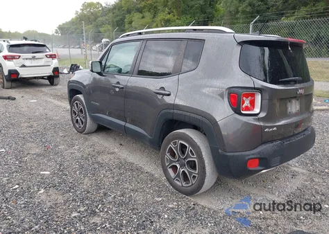 2016 Jeep Renegade Limited из США, поврежденный, VIN ZACCJBDT8GPC78143